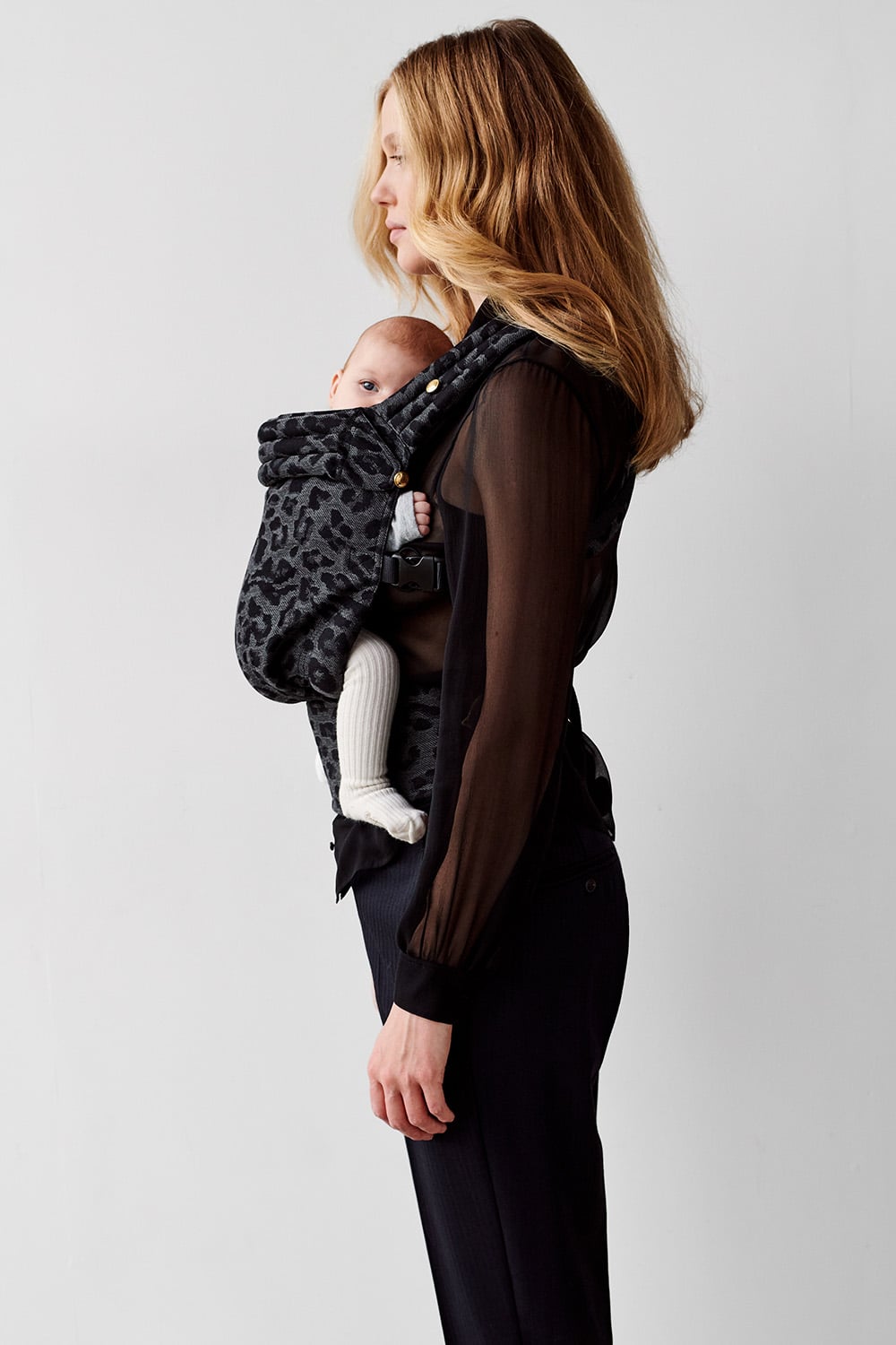 Zeitgeist Leopard Grey in cotton