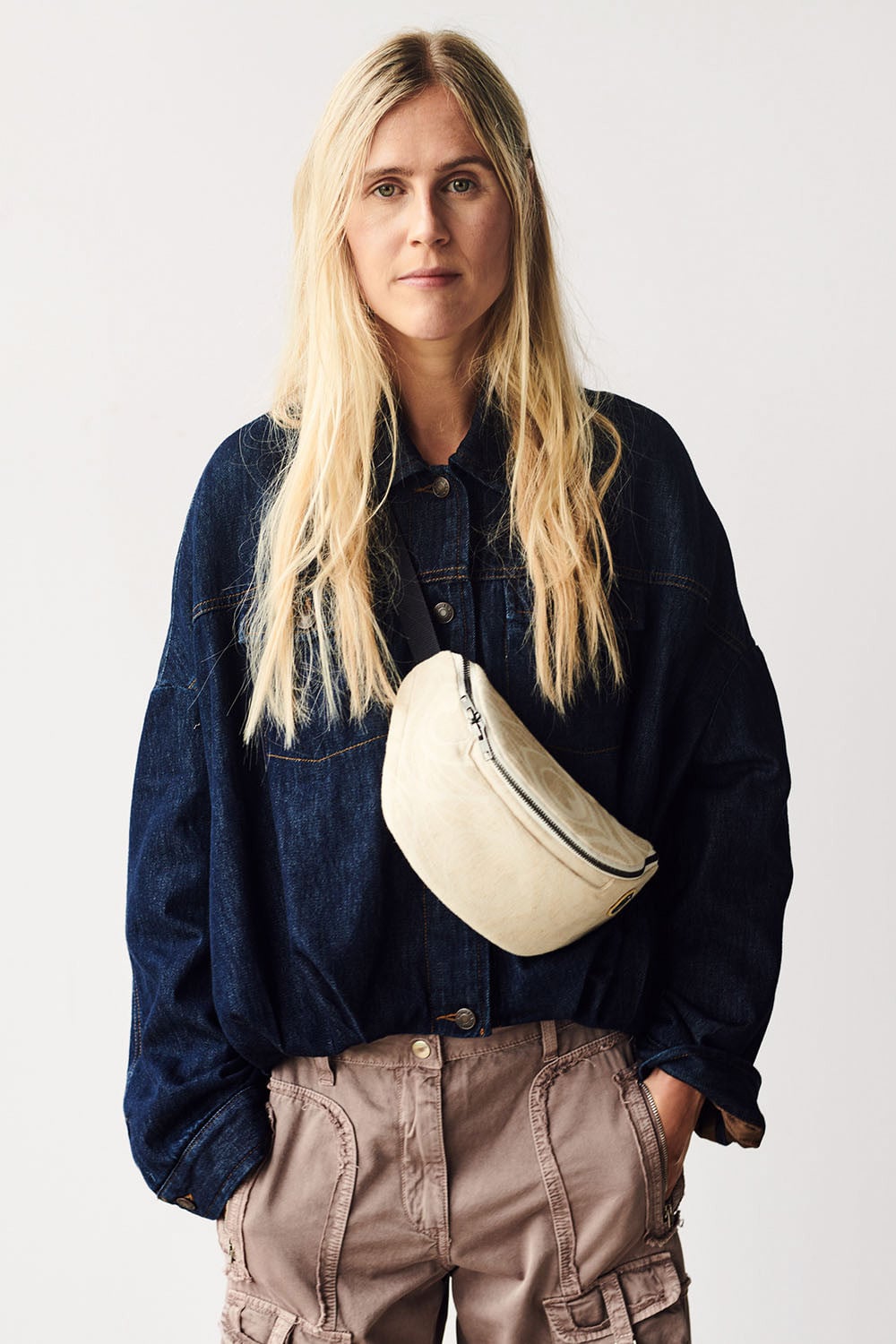 Magic Belt Bag Argus Oat in linen