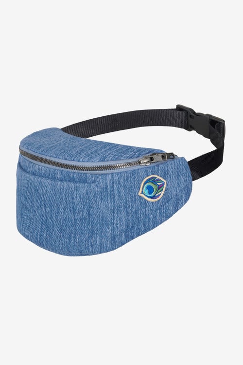 Denim belt bag