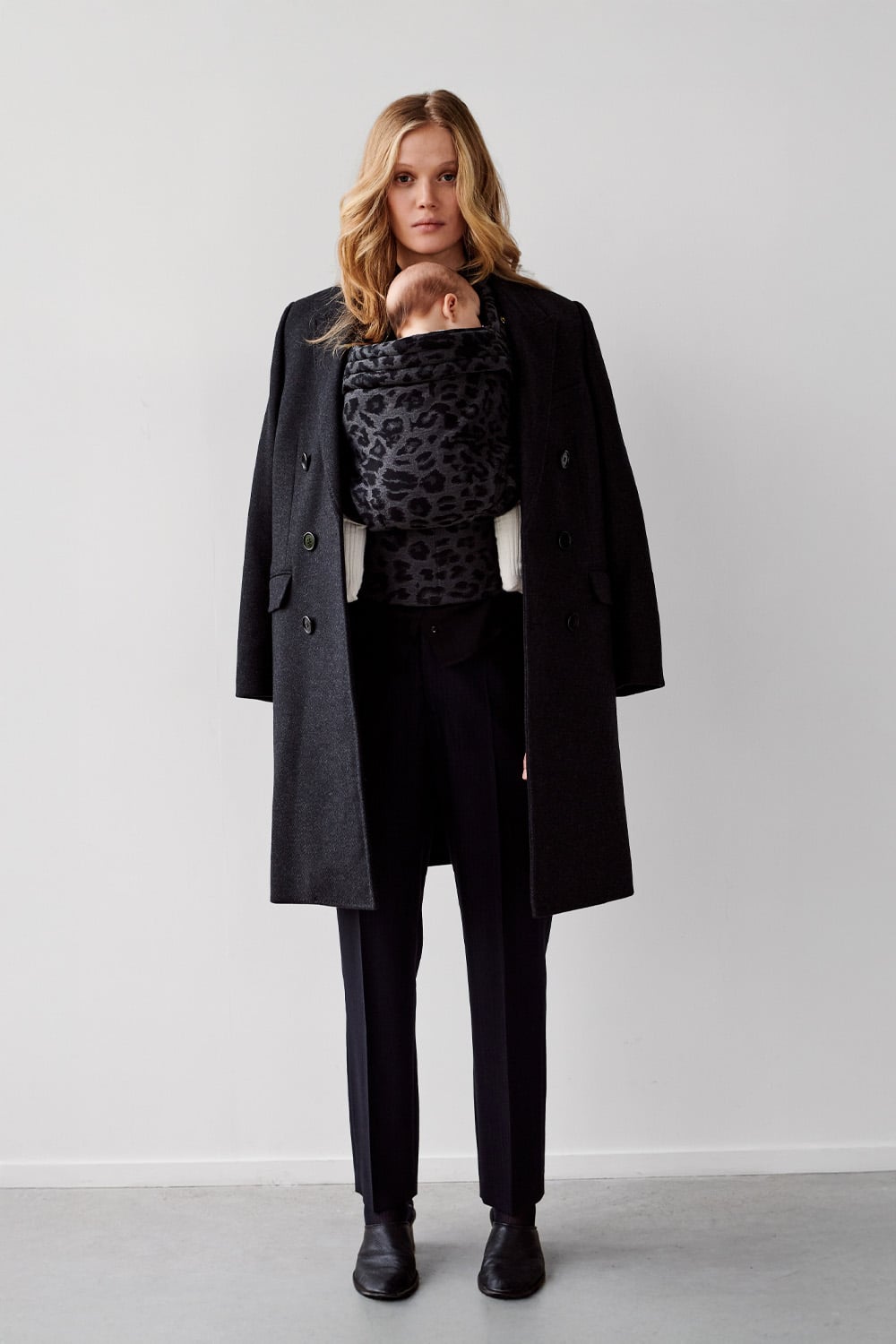 Zeitgeist Leopard Grey in cotton