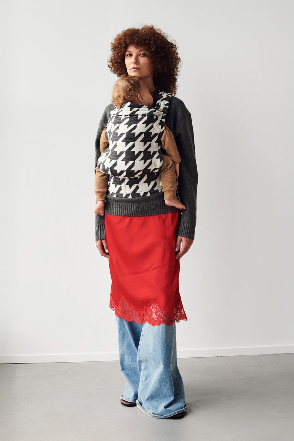 Zeitgeist Tweed BW in cotton