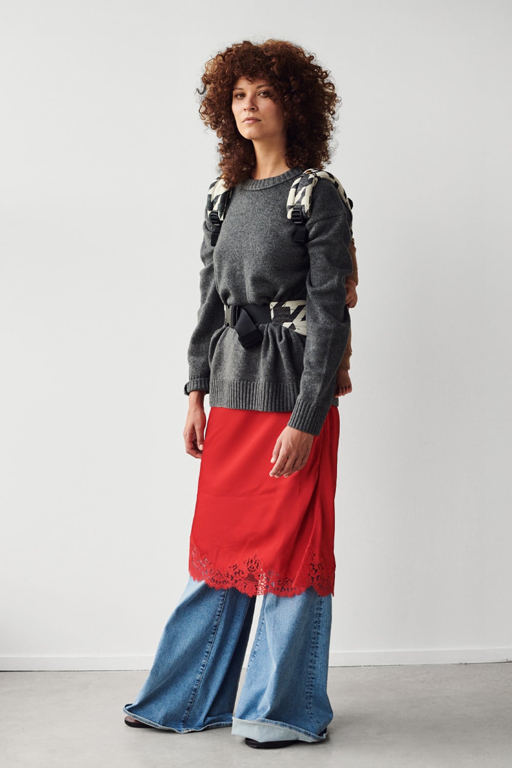 Zeitgeist Tweed BW in cotton